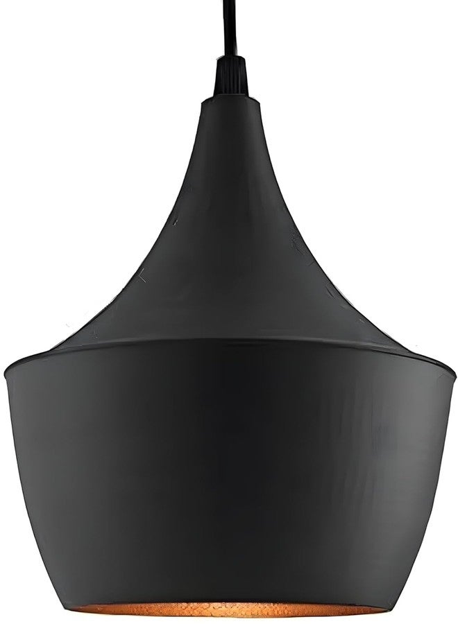 SVDK 3 Lamp Cluster Pendant Light, Tulip Cone Disc-Aluminium, Black Ceiling Lamp Home Decor Items,Hanging Ceiling Decorative Chandelier Home,Living Room, Indoor Outdoor Jhumar Lighing (with Bulb) - Image 5